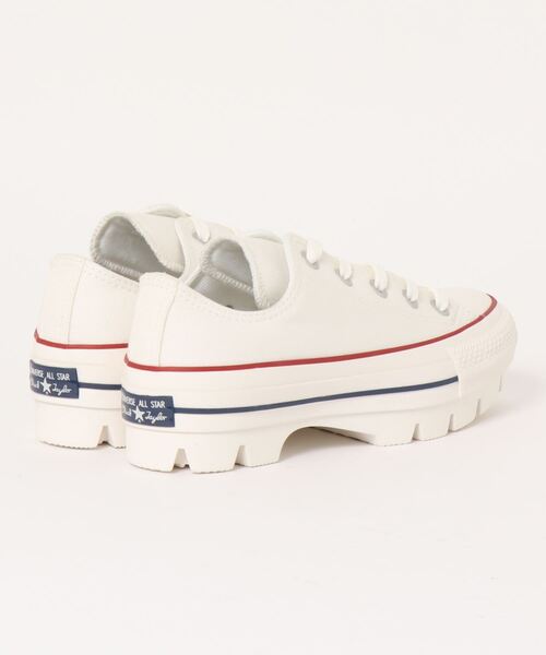 CONVERSE（コンバース）の「【CONVERSE】ALL STAR 100 CHUNK OX（スニーカー・レディース・ブラック/ホワイト・23.0cm/24.0cm/24.5cm/23.5cm）」の3枚目の写真