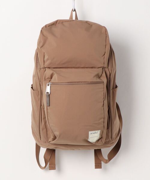 and it_(アンドイット)の「【anello】サークル リュック(バックパック/リュック・レディース・ブラック/ベージュ/グレー/ピンク/ミント/ライトベージュ・FREE)」の3枚目の写真