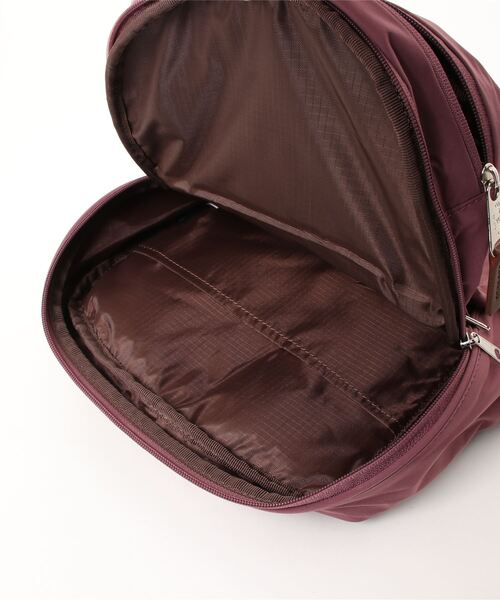 and it_(アンドイット)の「【anello】サークル リュック(バックパック/リュック・レディース・ブラック/ベージュ/グレー/ピンク/ミント/ライトベージュ・FREE)」の8枚目の写真