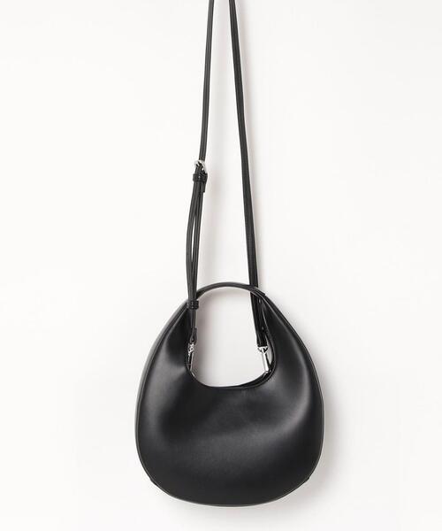 green label relaxing（グリーンレーベルリラクシング）の「ティアドロップ 2WAY バッグ（ハンドバッグ・レディース・ホワイト/ブラック・FREE）」の3枚目の写真