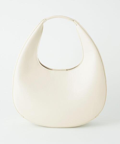 green label relaxing（グリーンレーベルリラクシング）の「ティアドロップ 2WAY バッグ（ハンドバッグ・レディース・ホワイト/ブラック・FREE）」の5枚目の写真