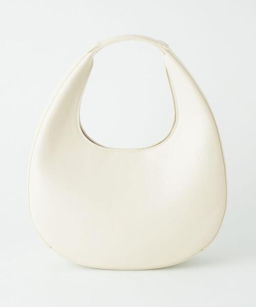 green label relaxing（グリーンレーベルリラクシング）の「ティアドロップ 2WAY バッグ（ハンドバッグ・レディース・ホワイト/ブラック・FREE）」の7枚目の写真