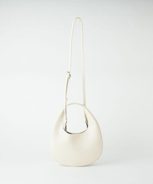 green label relaxing（グリーンレーベルリラクシング）の「ティアドロップ 2WAY バッグ（ハンドバッグ・レディース・ホワイト/ブラック・FREE）」の8枚目の写真