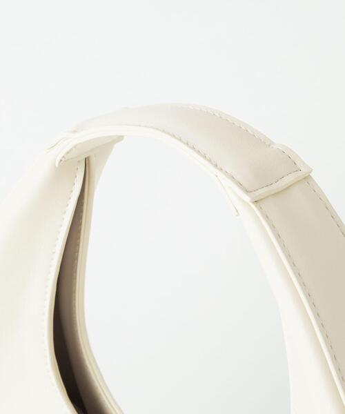 green label relaxing（グリーンレーベルリラクシング）の「ティアドロップ 2WAY バッグ（ハンドバッグ・レディース・ホワイト/ブラック・FREE）」の9枚目の写真