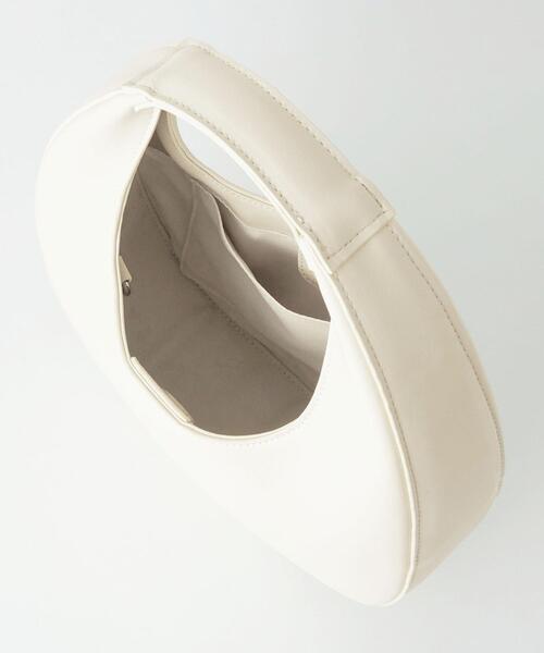 green label relaxing（グリーンレーベルリラクシング）の「ティアドロップ 2WAY バッグ（ハンドバッグ・レディース・ホワイト/ブラック・FREE）」の10枚目の写真