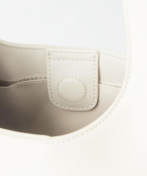 green label relaxing（グリーンレーベルリラクシング）の「ティアドロップ 2WAY バッグ（ハンドバッグ・レディース・ホワイト/ブラック・FREE）」の11枚目の写真