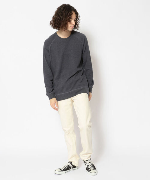 DENHAM（デンハム）の「DENHAM/デンハム/JV RAGLAN CREW CMJ（ニット/セーター・メンズ・グレー・MEDIUM/LARGE/SMALL）」の4枚目の写真