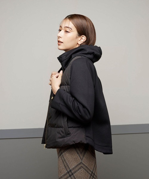 ketty（ケティ）の「異素材ドッキングダウンジャケット（ダウン