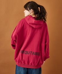 CUBE SUGAR（キューブシュガー）の「ピグメントバックプリントロゴプルオーバーパーカー（パーカー）」