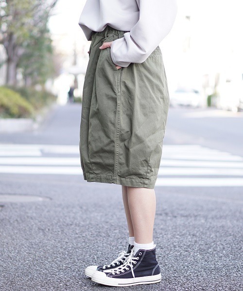 HARVESTY(ハーベスティ)の「ハーフパンツ(その他パンツ・レディース・アイボリー・1)」の3枚目の写真