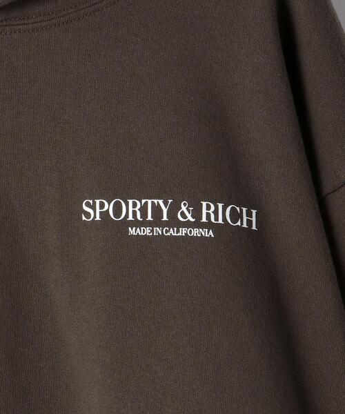 SPORTY&RICH(スポーティアンドリッチ)の「<SportY&Rich> CALIFORNIA HD/パーカー(パーカー・メンズ・ダークブラウン・M/L/XL)」の8枚目の写真