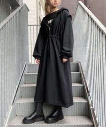 Figments | レイヤードパーカーワンピース(ワンピース)