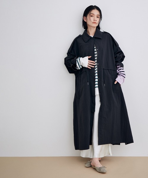 ADAM ET ROPE'(アダムエロペ)の「フラットボウミュール(サンダル・レディース・ブラック/グレー/ピンク・23.5cm/24.5cm/23.0cm/24.0cm)」の5枚目の写真