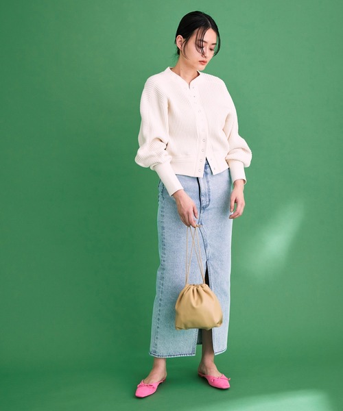 ADAM ET ROPE'(アダムエロペ)の「フラットボウミュール(サンダル・レディース・ブラック/グレー/ピンク・23.5cm/24.5cm/23.0cm/24.0cm)」の9枚目の写真