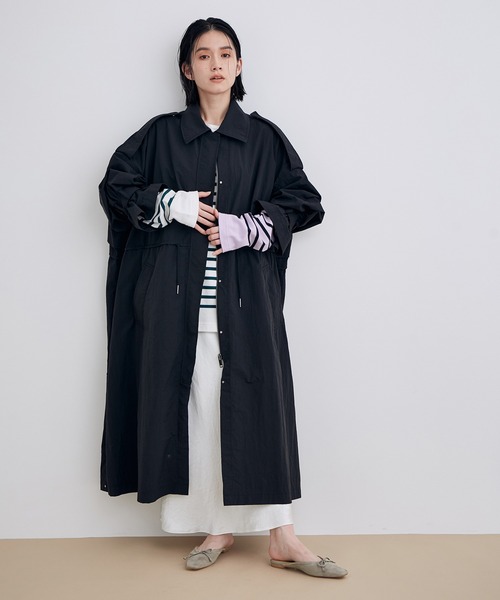 ADAM ET ROPE'(アダムエロペ)の「フラットボウミュール(サンダル・レディース・ブラック/グレー/ピンク・23.5cm/24.5cm/23.0cm/24.0cm)」の20枚目の写真