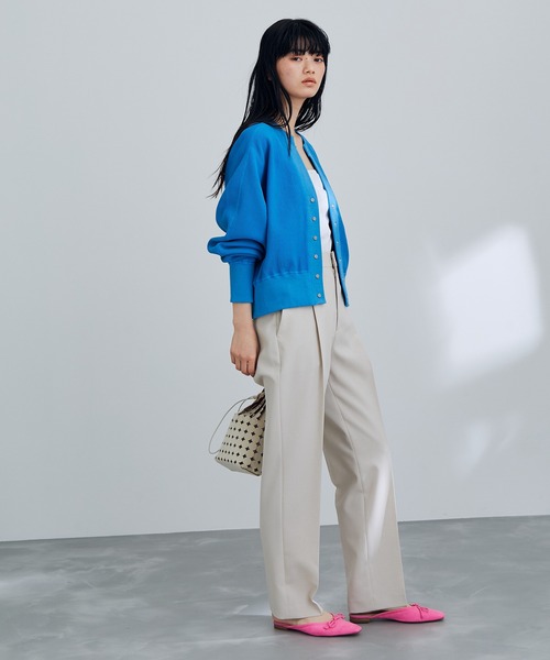 ADAM ET ROPE'(アダムエロペ)の「フラットボウミュール(サンダル・レディース・ブラック/グレー/ピンク・23.5cm/24.5cm/23.0cm/24.0cm)」の21枚目の写真