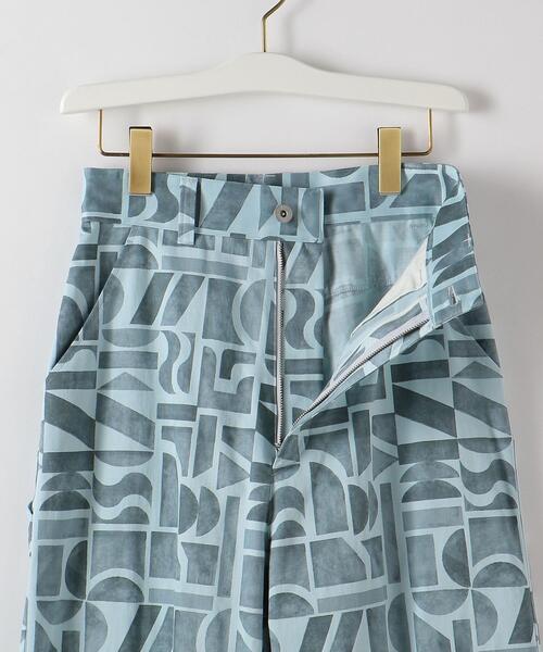 Steven Alan(スティーブンアラン)の「<Steven Alan>BLOCK PRINT PAINTER PANTS/パンツ(その他パンツ・レディース・ライトブルー/イエロー・S/M/L)」の10枚目の写真