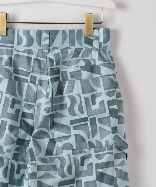 Steven Alan(スティーブンアラン)の「<Steven Alan>BLOCK PRINT PAINTER PANTS/パンツ(その他パンツ・レディース・ライトブルー/イエロー・S/M/L)」の13枚目の写真