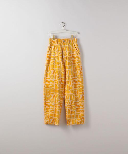 Steven Alan(スティーブンアラン)の「<Steven Alan>BLOCK PRINT PAINTER PANTS/パンツ(その他パンツ・レディース・ライトブルー/イエロー・S/M/L)」の17枚目の写真