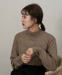 Amiur | mock neck soft knit(ニット/セーター)