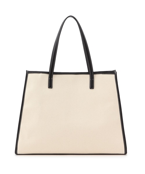 ADAM ET ROPE'（アダムエロペ）の「【一部直営店舗・WEB限定】キャンバスA4トートバッグ（トートバッグ・レディース・ブラウン/ブラック・FREE）」の10枚目の写真