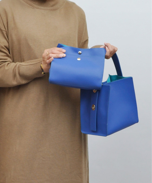 カシュカシュ cachecache / ヒネリハンドルインバッグセットトート（トートバッグ）｜cache cache（カシュ カシュ）