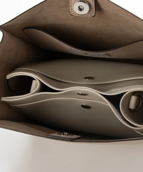 カシュカシュ cachecache / ヒネリハンドルインバッグセットトート（トートバッグ）｜cache cache（カシュ カシュ）