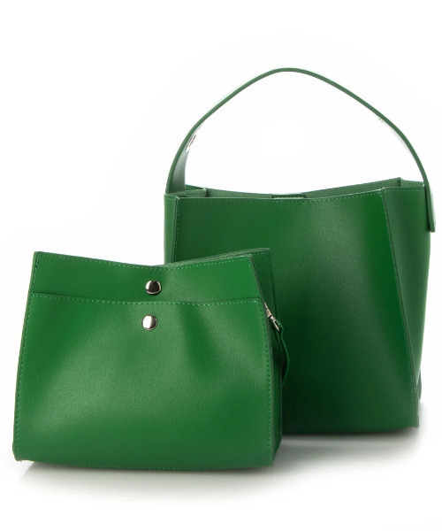 カシュカシュ cachecache / ヒネリハンドルインバッグセットトート（トートバッグ）｜cache cache（カシュ カシュ）