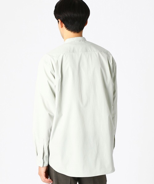 COMME CA ISM（コムサイズム）の「バンドカラーシャツ（シャツ/ブラウス・メンズ・ホワイト/ブラック/ブルー/ミント・SMALL/MEDIUM/LARGE）」の9枚目の写真