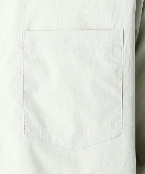 COMME CA ISM（コムサイズム）の「バンドカラーシャツ（シャツ/ブラウス・メンズ・ホワイト/ブラック/ブルー/ミント・SMALL/MEDIUM/LARGE）」の6枚目の写真