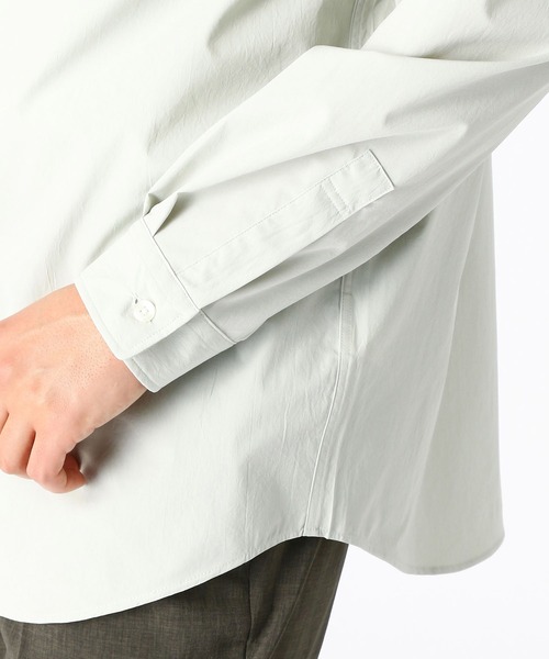 COMME CA ISM（コムサイズム）の「バンドカラーシャツ（シャツ/ブラウス・メンズ・ホワイト/ブラック/ブルー/ミント・SMALL/MEDIUM/LARGE）」の8枚目の写真