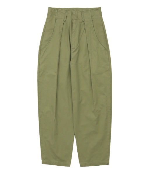 select MOCA（セレクトモカ）の「2022 SS ハイウエストカーブタックパンツ（カーゴパンツ・レディース・ブラック/ベージュ/カーキ・SMALL/MEDIUM）」の20枚目の写真