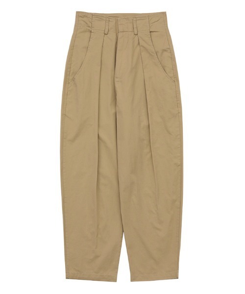 select MOCA（セレクトモカ）の「2022 SS ハイウエストカーブタックパンツ（カーゴパンツ・レディース・ブラック/ベージュ/カーキ・SMALL/MEDIUM）」の21枚目の写真
