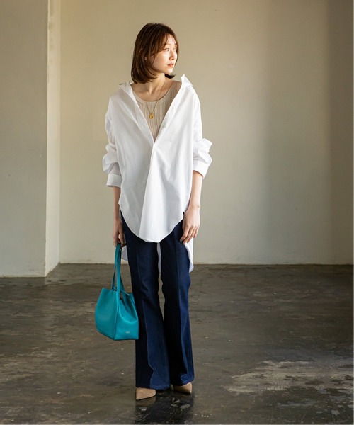 ADAWAS(アダワズ)の「【ADAWAS】PLEATED STITCHタンクトップ◆(タンクトップ・レディース・ブラック/ブラウン/ピンク/ナチュラル・FREE)」の8枚目の写真