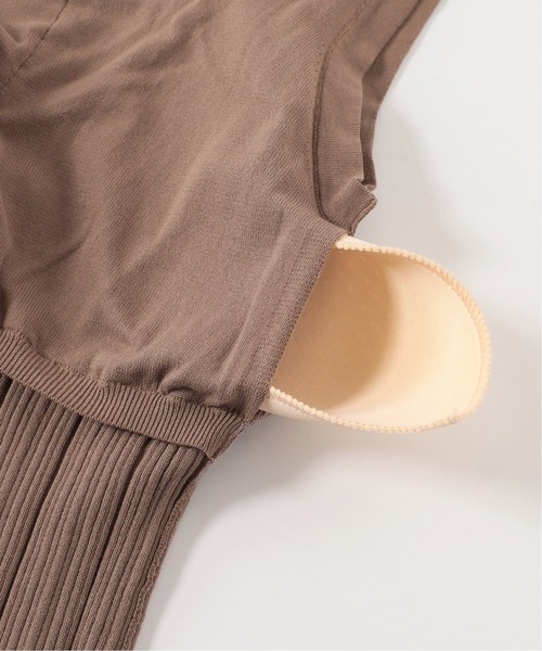 ADAWAS(アダワズ)の「【ADAWAS】PLEATED STITCHタンクトップ◆(タンクトップ・レディース・ブラック/ブラウン/ピンク/ナチュラル・FREE)」の21枚目の写真