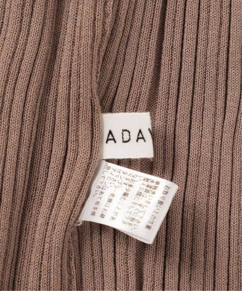 ADAWAS(アダワズ)の「【ADAWAS】PLEATED STITCHタンクトップ◆(タンクトップ・レディース・ブラック/ブラウン/ピンク/ナチュラル・FREE)」の22枚目の写真