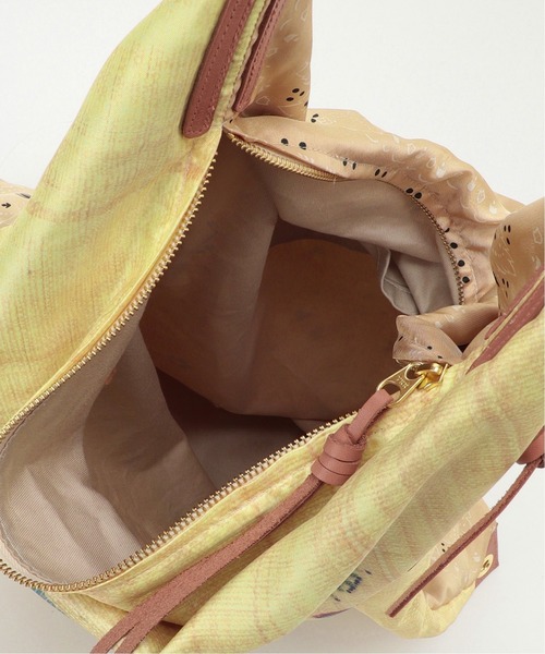 FRAMeWORK（フレームワーク）の「【MANIPURI/マニプリ】スカーフパネルバック◆（トートバッグ・レディース・ベージュ/オレンジ・FREE）」の14枚目の写真