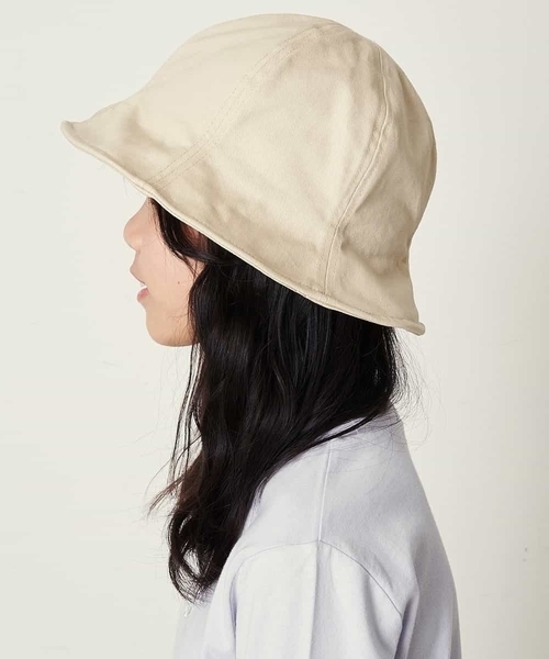 a.v.v（アーヴェヴェ）の「[KIDS]【洗える】チューリップハット（ハット・キッズ・ブラック/ベージュ・54）」の8枚目の写真