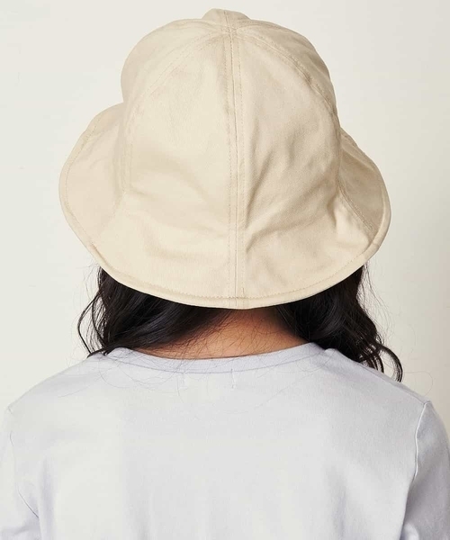 a.v.v（アーヴェヴェ）の「[KIDS]【洗える】チューリップハット（ハット・キッズ・ブラック/ベージュ・54）」の9枚目の写真
