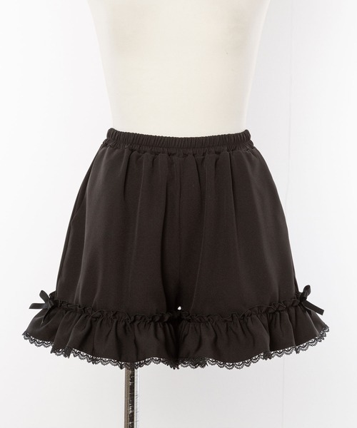 DearMyLoveWhip(ディアマイラブホイップ)の「ちら見せフリルショートパンツ(その他パンツ・レディース・ピンク/チェック・XXXX-LARGE/XXX-LARGE)」の8枚目の写真