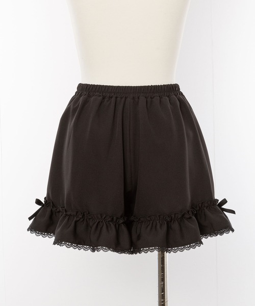 DearMyLoveWhip(ディアマイラブホイップ)の「ちら見せフリルショートパンツ(その他パンツ・レディース・ピンク/チェック・XXXX-LARGE/XXX-LARGE)」の9枚目の写真