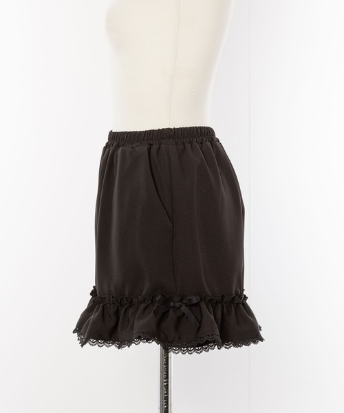 DearMyLoveWhip(ディアマイラブホイップ)の「ちら見せフリルショートパンツ(その他パンツ・レディース・ピンク/チェック・XXXX-LARGE/XXX-LARGE)」の10枚目の写真