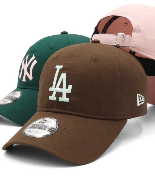NEW ERA(ニューエラ)の「ニューエラ キャップ ロングバイザー MLB ONSPOTZ別注(キャップ・レディース・ブルー系その他/ブラック系その他/ベージュ系その他/ネイビー/ベージュ/ブラック/ベージュ系その他2/ブラック系その他2/アイボリー/グレー/ブルー系その他2/グレー系その他/ピンク/ベージュ系その他3/ブルー系その他3/ピンク系その他/グレー系その他2/ホワイト/ブラウン/グリーン/ベージュ系その他4・FREE/L/XL/M/L/S/M)」の8枚目の写真