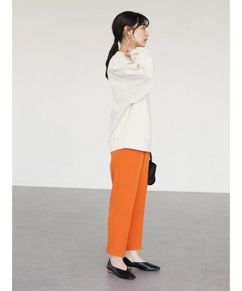 Green　Parks（グリーンパークス）の「カレッジロゴトレーナーTEE（Tシャツ/カットソー・レディース・ベージュ/ブルー/ミント・FREE）」の6枚目の写真