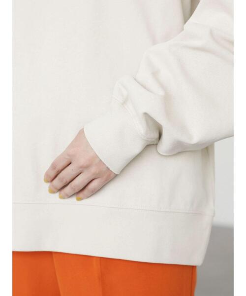 Green　Parks（グリーンパークス）の「カレッジロゴトレーナーTEE（Tシャツ/カットソー・レディース・ベージュ/ブルー/ミント・FREE）」の10枚目の写真