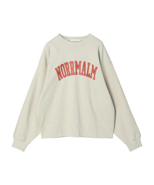 Green　Parks（グリーンパークス）の「カレッジロゴトレーナーTEE（Tシャツ/カットソー・レディース・ベージュ/ブルー/ミント・FREE）」の21枚目の写真