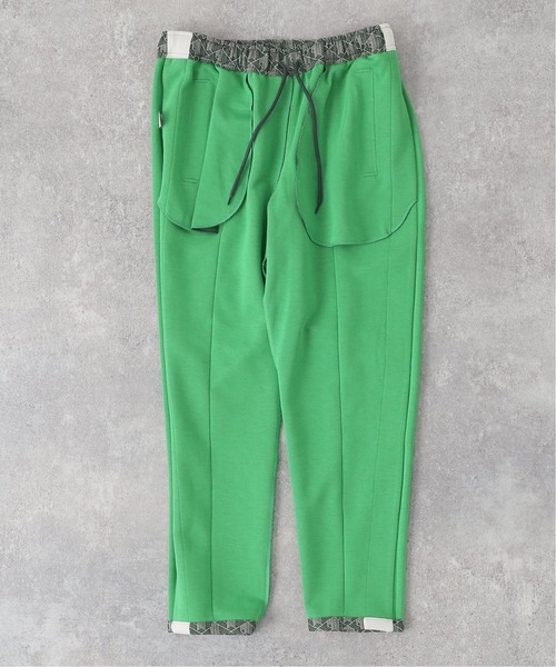 LACOSTE L!VE（ラコステライブ）の「【LACOSTE L!VE / ラコステ ライブ】モノグラムジャカードトラックパンツ（その他パンツ・メンズ・ベージュ/グリーン・SMALL/MEDIUM）」の14枚目の写真