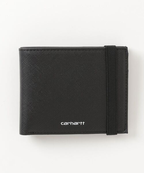 Carhartt WIP(カーハートダブリューアイピー)の「COATED BILLFOLD WALLET(コインケース・メンズ・ブラック・ONE SIZE)」の1枚目の写真