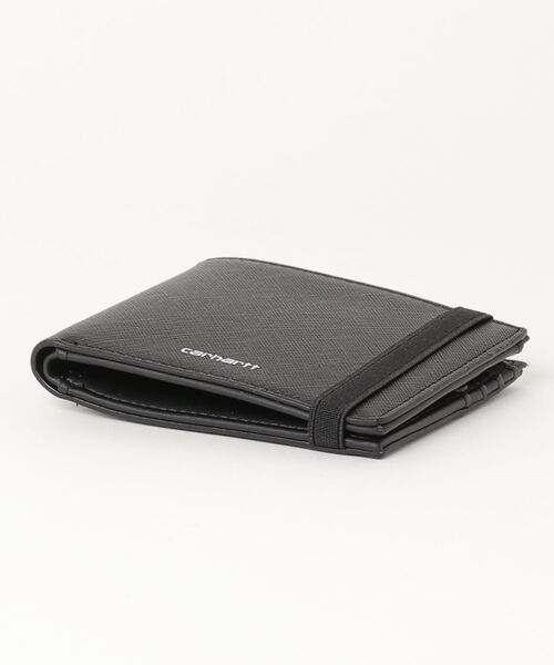 Carhartt WIP(カーハートダブリューアイピー)の「COATED BILLFOLD WALLET(コインケース・メンズ・ブラック・ONE SIZE)」の4枚目の写真