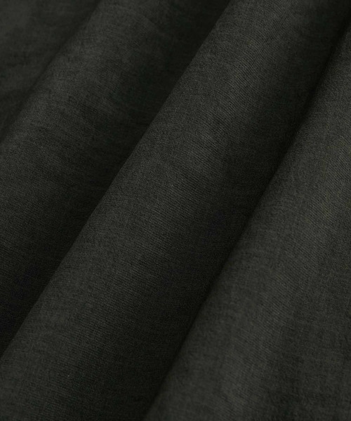 ADAM ET ROPE'(アダムエロペ)の「ワイドシルエット シャツジャケット / 速乾 / 冷感 / イージーケア / ユニセックス(ブルゾン・メンズ・ライトグリーン/イエロー系その他3/ブラック・S/M/L)」の8枚目の写真